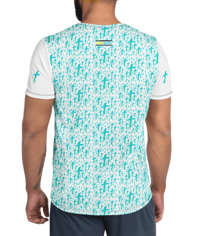Cross Men's Athletic T-Shirt