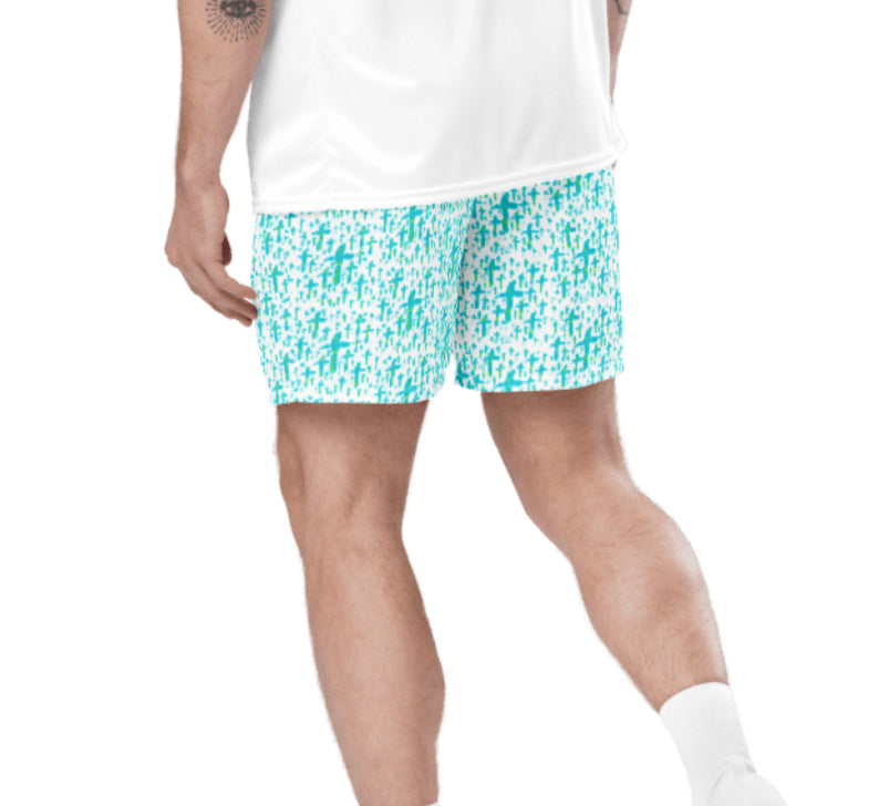 Cross Mesh Shorts