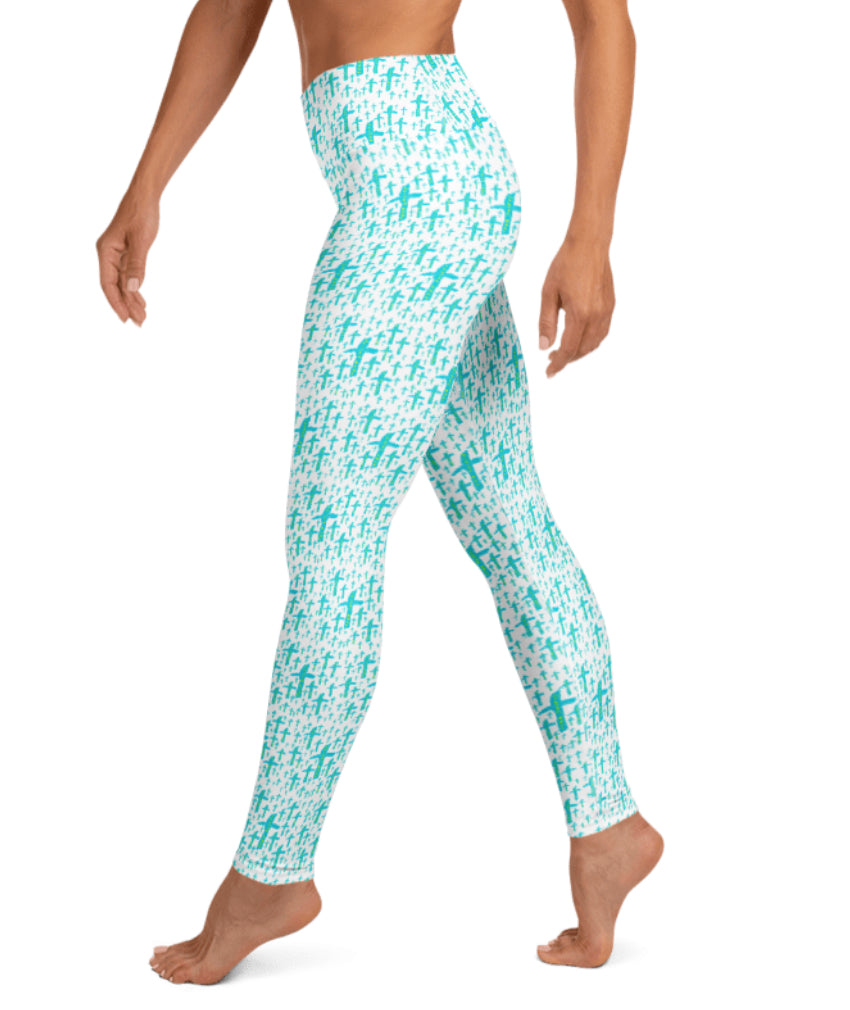 Cross Woman's Leggings