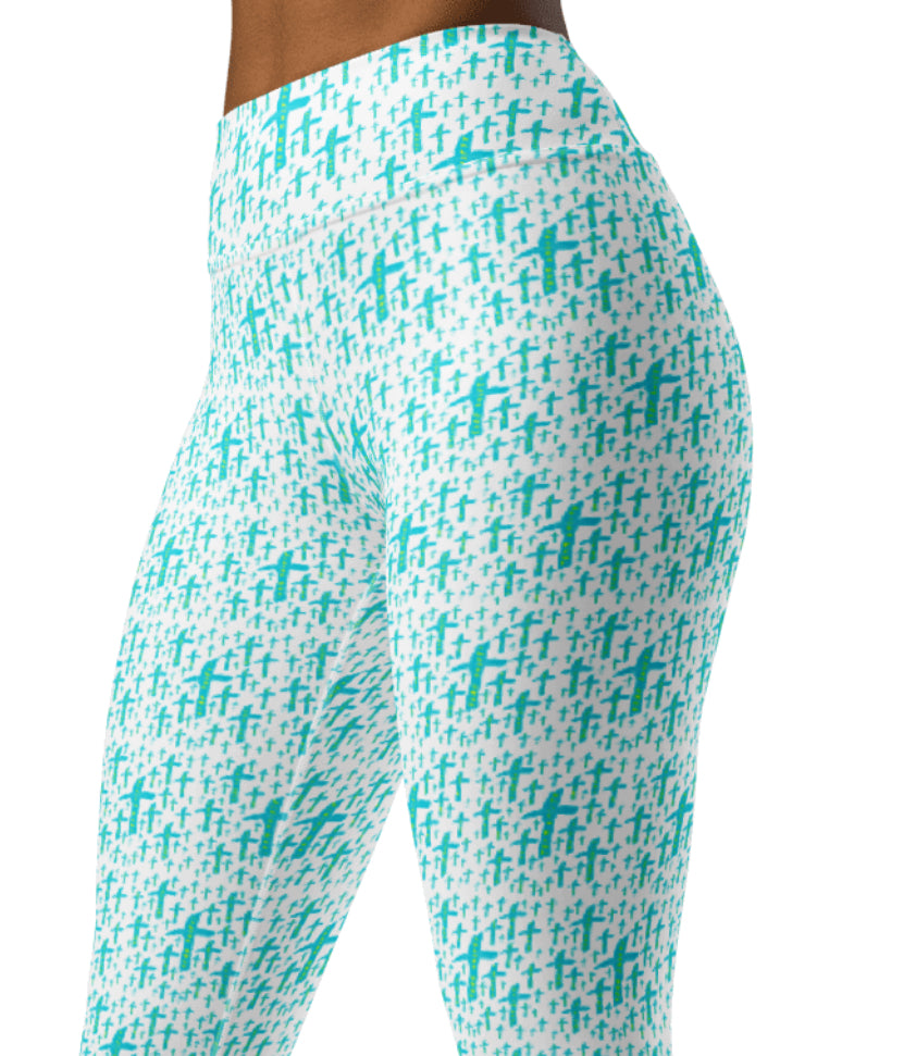 Cross Woman's Leggings